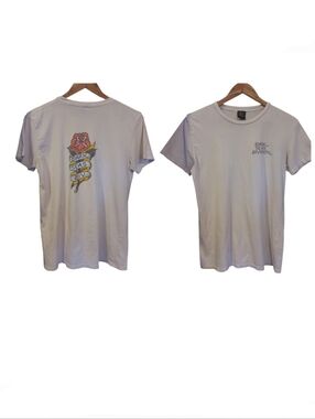 Women's Dark Seas Division Traditional Rose Tattoo T Shirt Medium Cotton